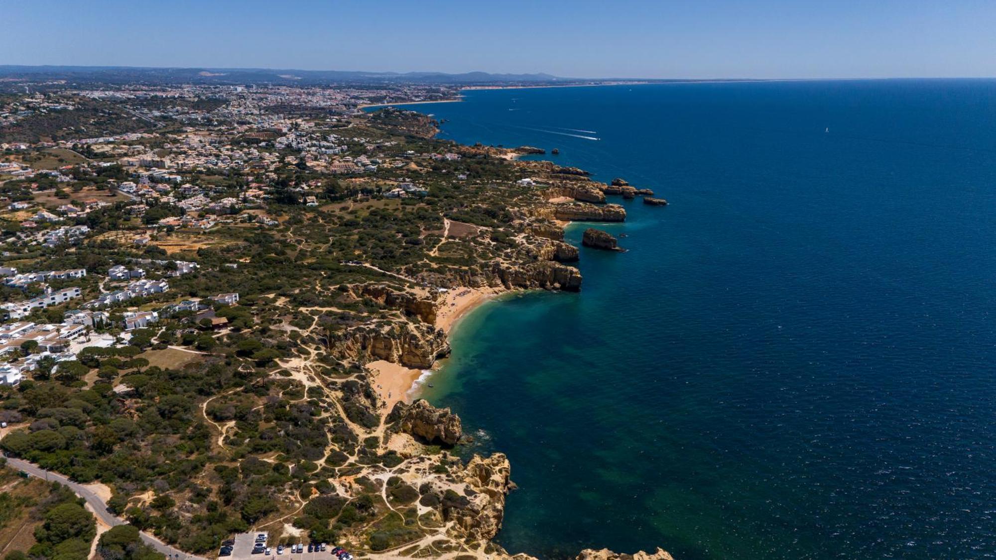 Apartamento No Condominio Baia Village Com Piscina Albufeira Buitenkant foto
