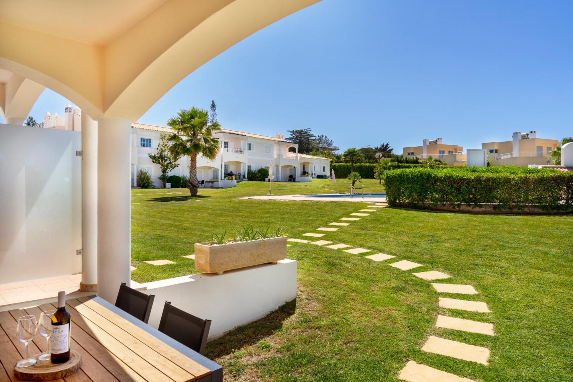 Apartamento No Condominio Baia Village Com Piscina Albufeira Buitenkant foto